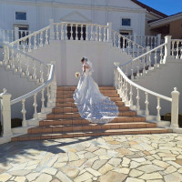 チャペルを出てフラワーシャワー