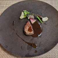 試食の肉料理です。