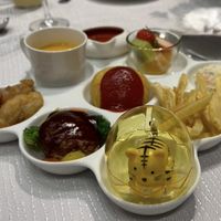 お子様プレート、陰膳の用意も可能でした。