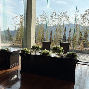 外が見えて開放的！|790160さんのアールベルアンジェ山口の写真(2632171)