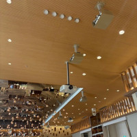 2つ目の披露宴会場の天井