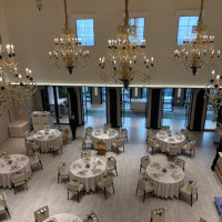 披露宴会場を上から