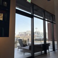 受付後の待機スペース
テラス部分から景色が見えます