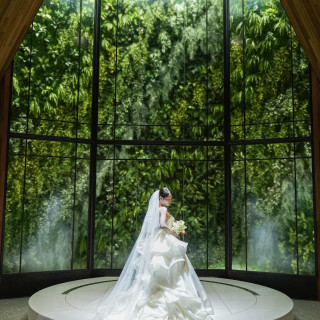 チャペルでのソロ撮影