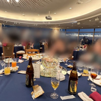 披露宴会場です