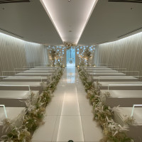 挙式会場 後方から撮影