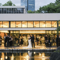 披露宴会場の外観