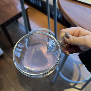 式場の名前由来のハートのコップ