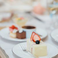 ウエディングケーキを振る舞う時