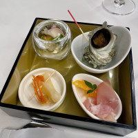 試食会のお料理一品目です。