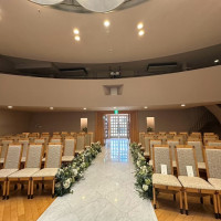 牧師台から見た挙式会場