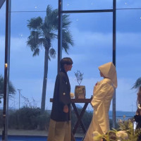 海の見えるチャペルはゲストからも好評でした。