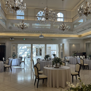 フルールの会場、白基調で
キラキラしていて綺麗でした♪