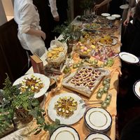 デザートビュッフェの写真です。