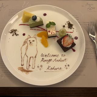 うちの犬を描いてくださいました