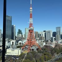 ホテルから見える東京タワー
