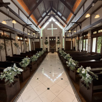 段差がないチャペル！！