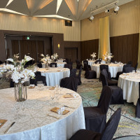 ホテルにある瀬戸内という披露宴会場です。