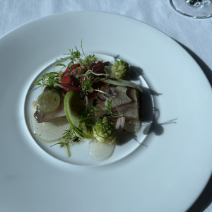 食べられないものがあり別の前菜作ってくれた|790728さんの神戸迎賓館 旧西尾邸 （兵庫県指定重要有形文化財）の写真(2634894)