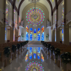 全体のチャペルの雰囲気です。|790745さんのザ・ロイヤルクラシック福岡の写真(2635102)