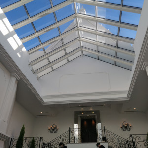 ウェルカムパーティの場所は屋内なので天候に左右されない|790747さんのアルカンシエル luxe mariage 大阪（アルカンシエルグループ）の写真(2635109)