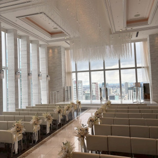 当日の挙式会場の様子です。