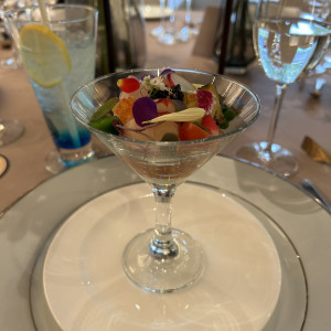 前菜|790843さんの白金迎賓館 アートグレイスクラブの写真(2635343)