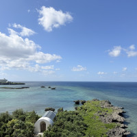 控え室からの景色