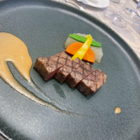 特選黒毛和牛ロース肉の網焼き