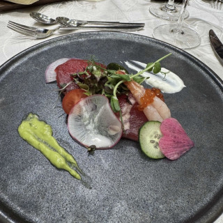 料理は真ん中のコースにしました