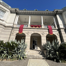 麝香を予約した方は、当日2階のベランダから撮影可能。