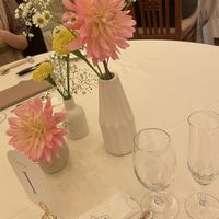 披露宴会場の装花です。