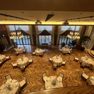 上から見た挙式会場