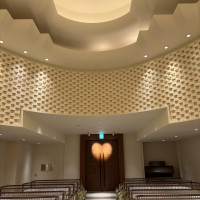 チャペル退場時の景色