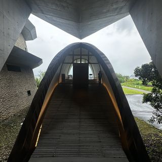チャペルに入る前の場所です。