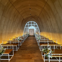 新郎新婦から見てのチャペルの雰囲気です。