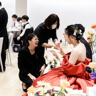 プランナーとヘアメイクさんとのひととき