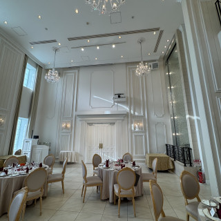 披露宴会場の全体の雰囲気