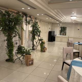 新郎新婦入場口