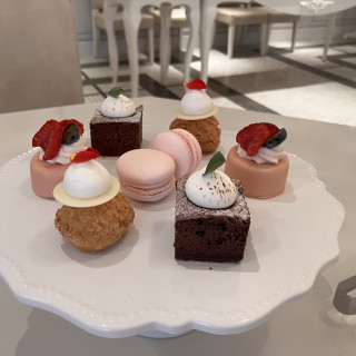 スイーツアペティの試食。可愛いらしく選ぶワクワクがありました
