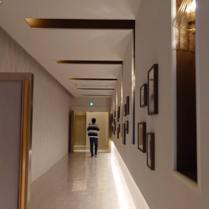 披露宴会場へと続く道|791091さんのKUMAMOTO MONOLITH（熊本モノリス）の写真(2636550)