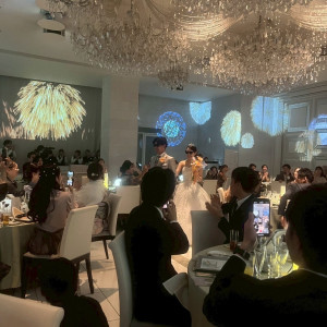 360°プロジェクションマッピング|791141さんのTHE SUITE TOKYO by st.raphaelchapel(ザ スイート 東京)の写真(2636544)