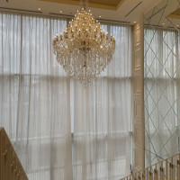 挙式会場を出たところ