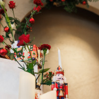 お花以外の小物はお花屋さんから貸し出していただきました