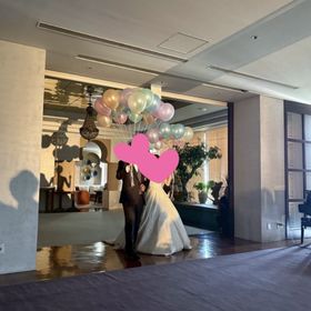 新郎新婦の入場シーン