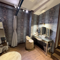 控え室まで映えます。