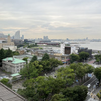 披露宴会場からの景色