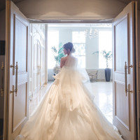 ハツコエンドウのドレス。