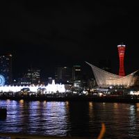 テラスから見た夜景