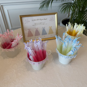 ドレス当てクイズ用サイリウム|791431さんのラ・テラスホール神戸(LASUITE LE PAN Bldg.)の写真(2638025)